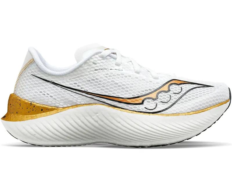 Saucony Women's Endorphin Pro 3 White/Gold